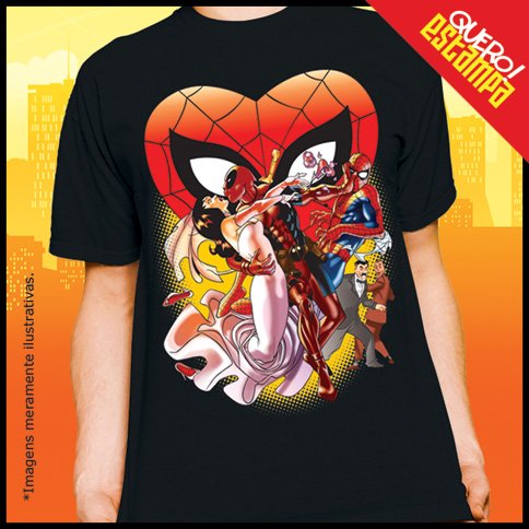 Camiseta Spiderman Original: Compra Online em Oferta