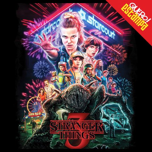 Camiseta - Stranger Things 3 - Will - Estampa Total