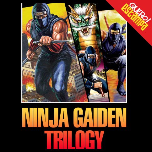 Ninja Gaiden Trilogy Original Repro Snes + Frete Gratis!!!