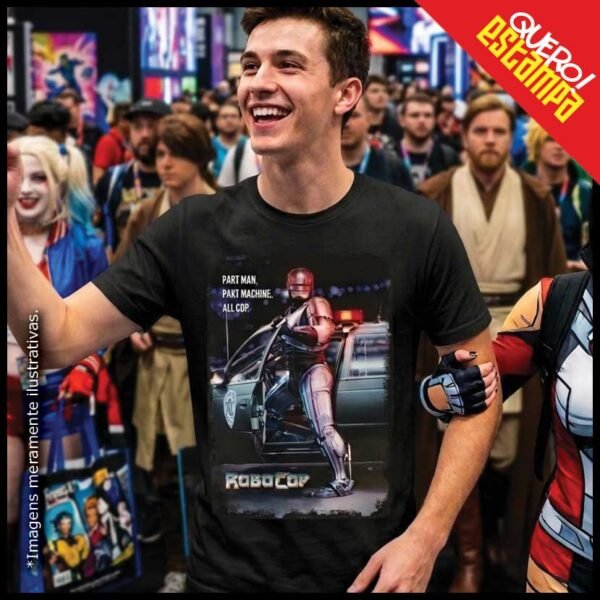Camiseta Geek Robocop - Original Movie Poster