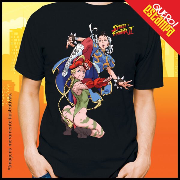 Chun-Li e Cammy – Street Fighter 2
